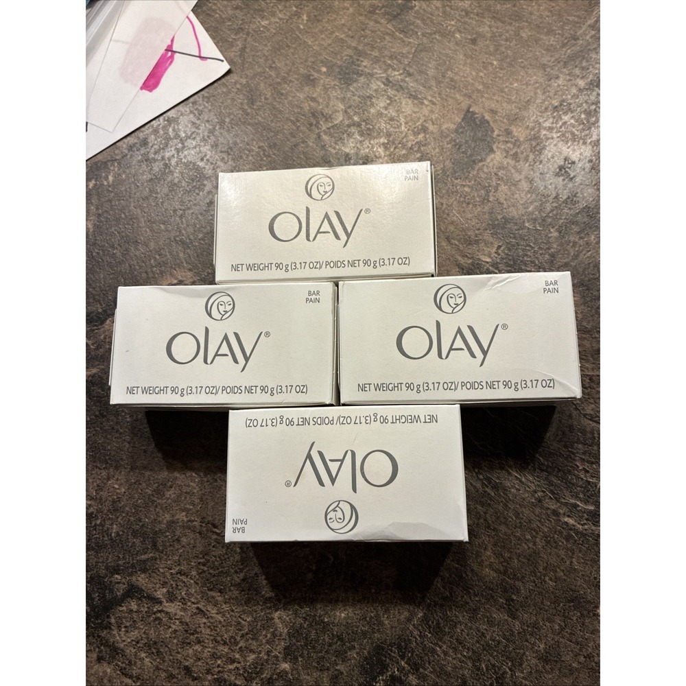 4 Olay Bar Soap 3.17 OZ Bar Pain